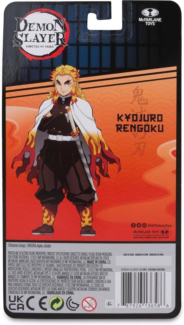 Figura Demon Slayer 13 Cm - Kyojuro Rengoku-5