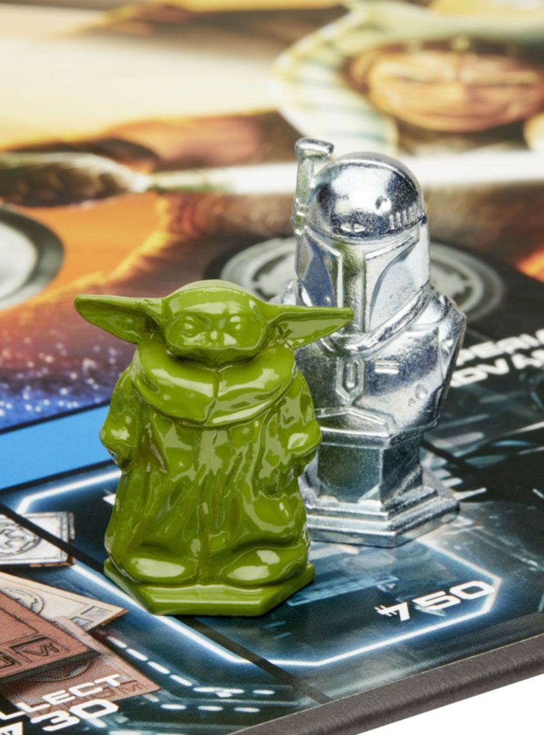 Juego de Mesa Monopoly Star Wars The Mandalorian-2