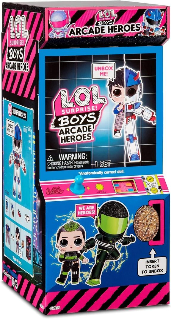 Arcade Heroes Con 15 Sorpresas Boys-0