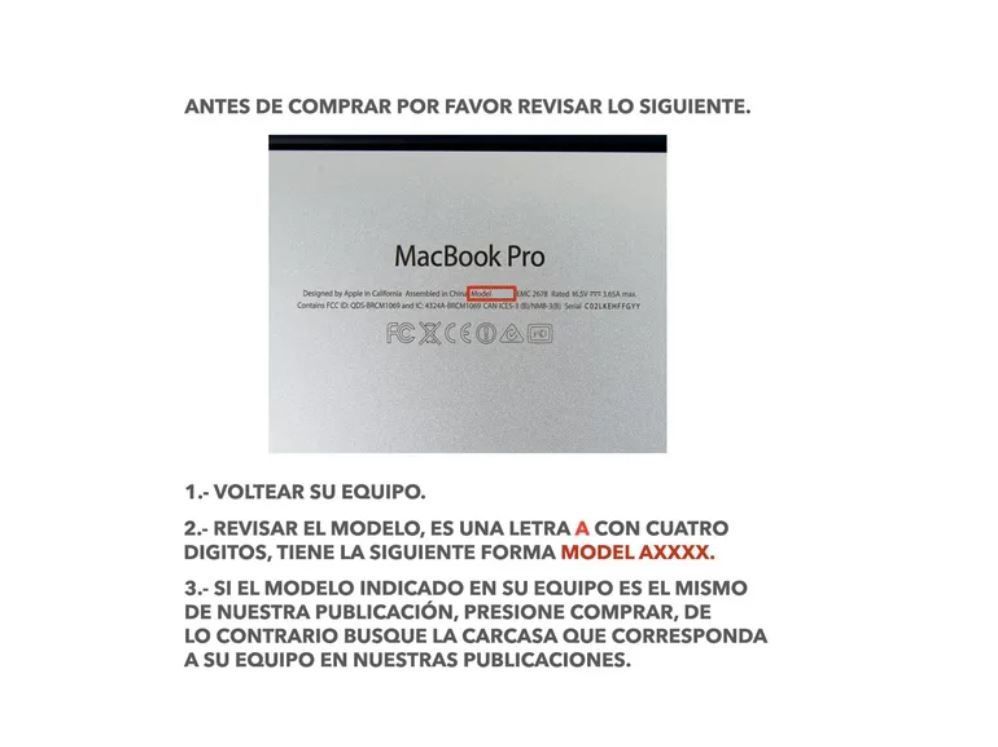 Carcasa Protectora Color Gris Compatible con ProMac 13.3-1