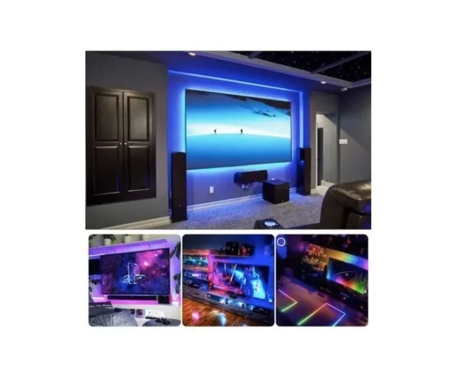 Cinta Tira Led Rgb Tv Usb Tiras Led 3m + Control-2