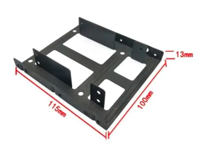 Adaptador disco duro ssd 2.5 a 3.5 gabinete 2 bahia-1