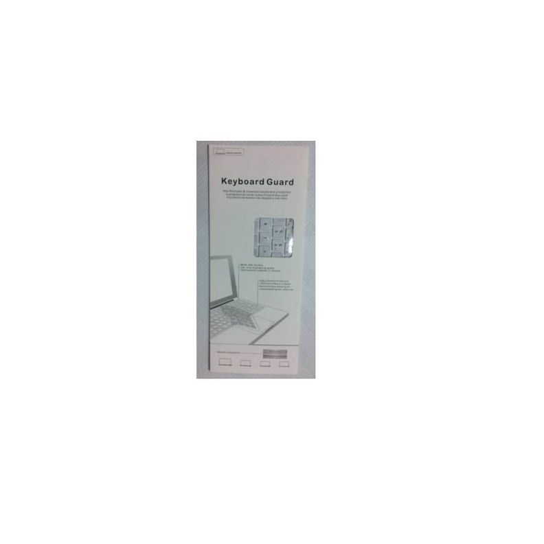 Protector De Teclado Para Macbook 13 Y 15 Gris Español-0