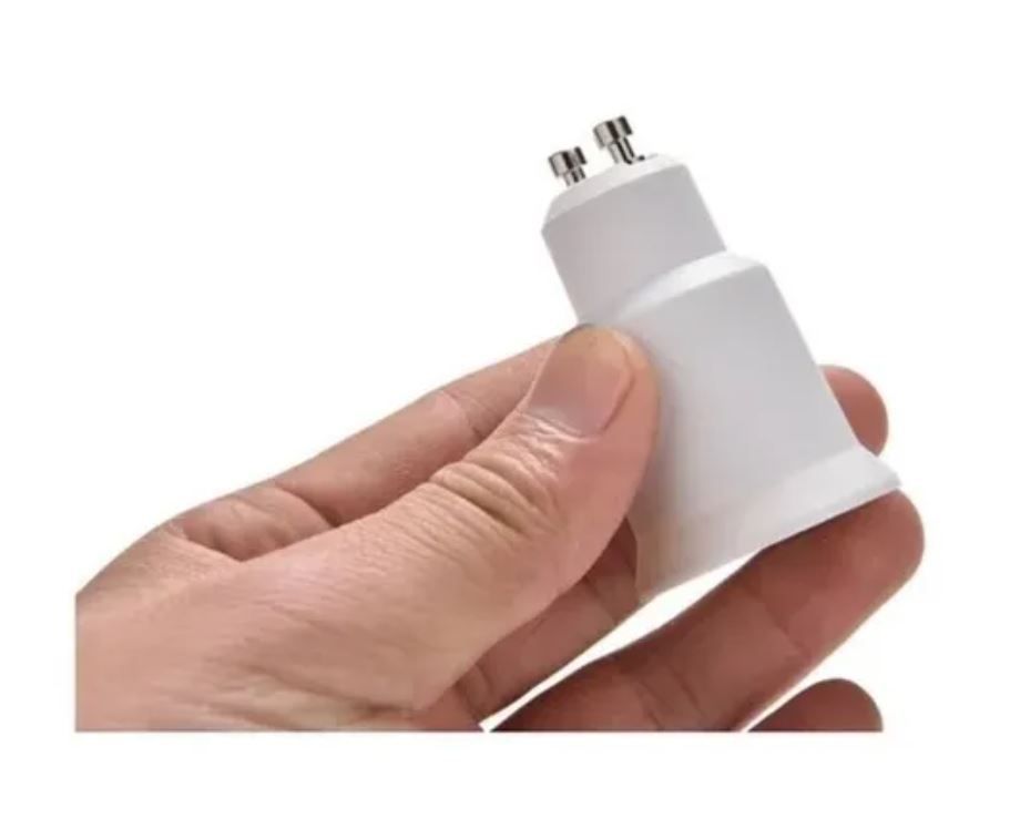 Adaptador Soquete Para Ampolleta Base Gu10 A E27-2