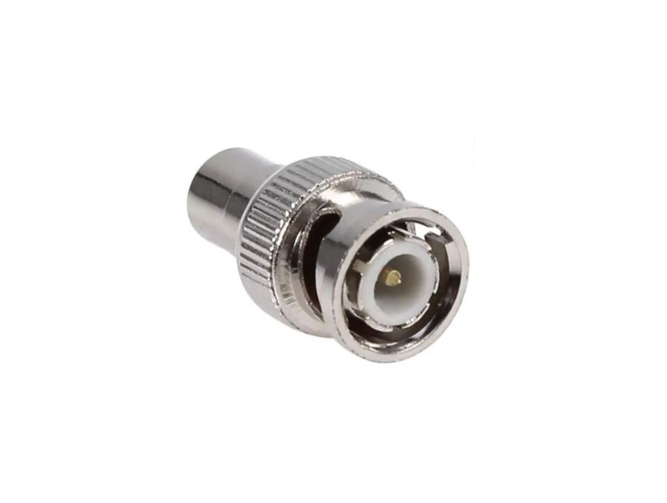 Adapatador BNC A RCA-Hembra pack 2 conectores-0