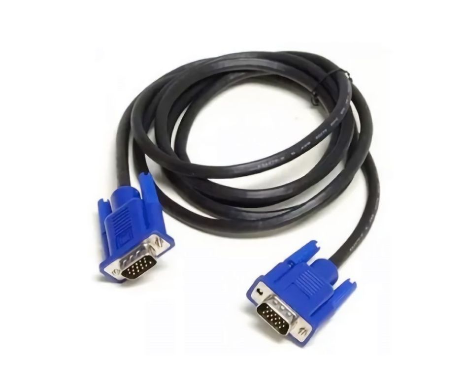 Cable Vga Macho A Macho Monitor Pc Proyector-1