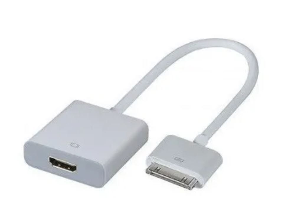 Cable Compatible Con Hdtv A iPad Y iPhone 4s 25cm Negro