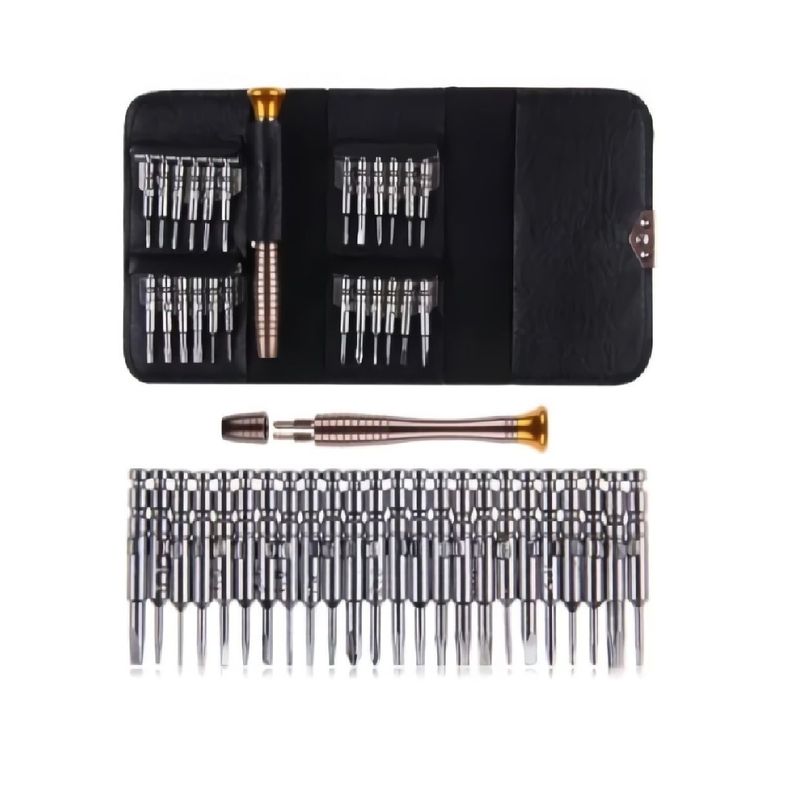 Kit DestornilladoresTorx 25 En 1 Torx Para Celular Black-0
