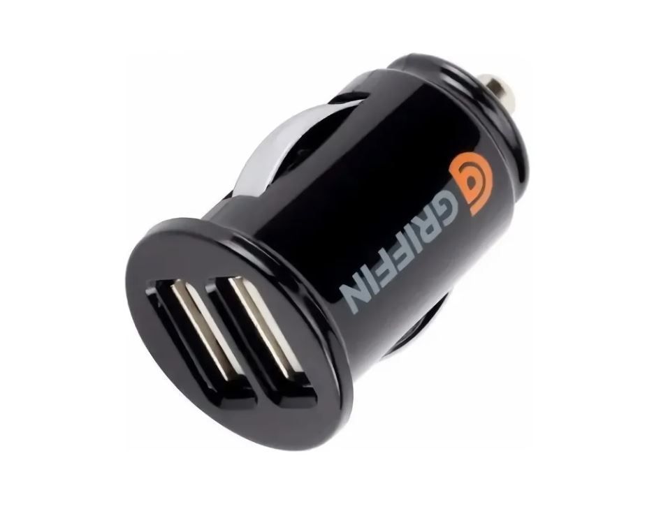 Kit Cargador Android Griffin 2 Usb+cable Micro Usb Para Auto-0