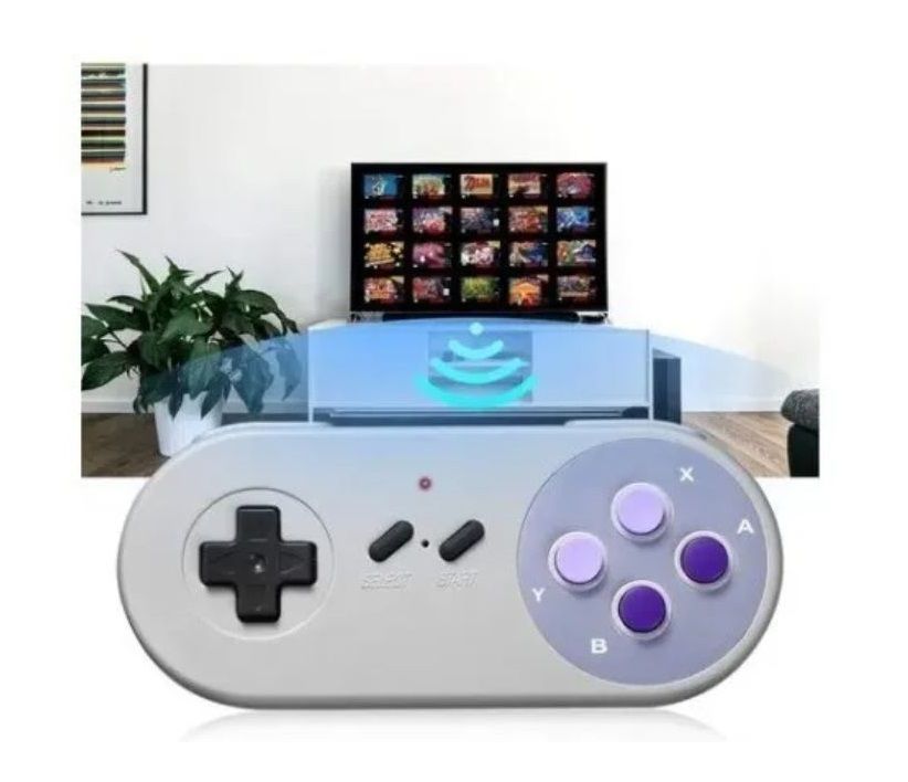 Joystick Inalambrico Compatible con mini retro-1