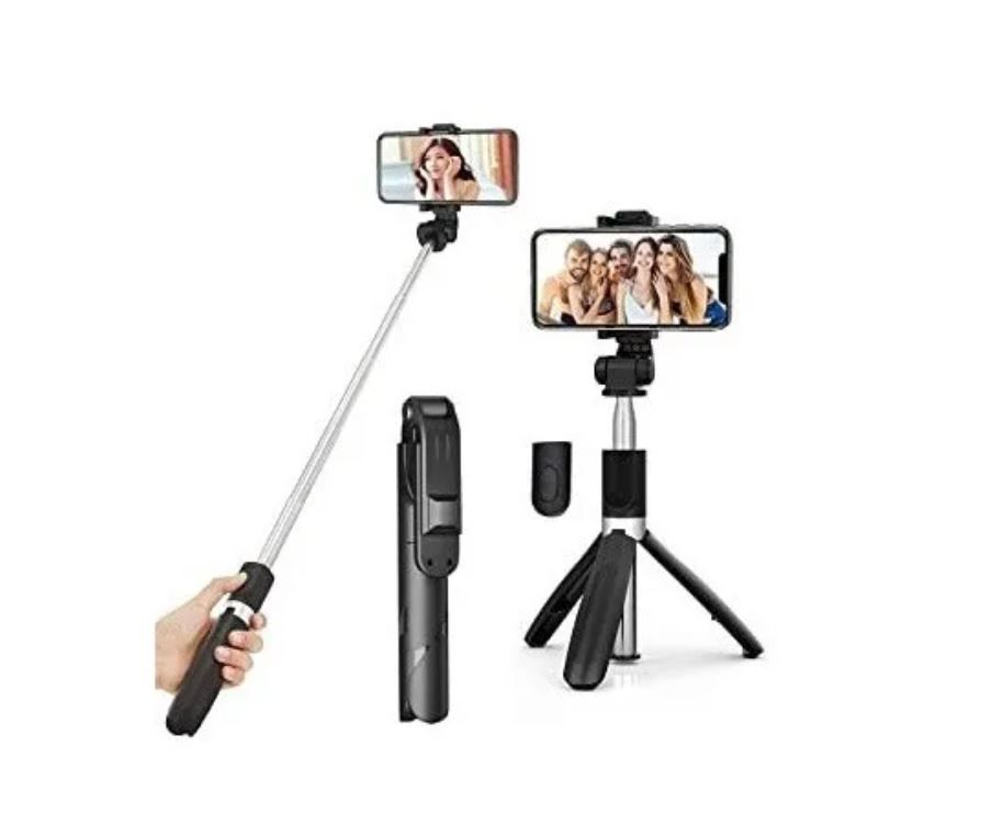 Selfie Baston Monopod Bluetooth XT-02 Black-2