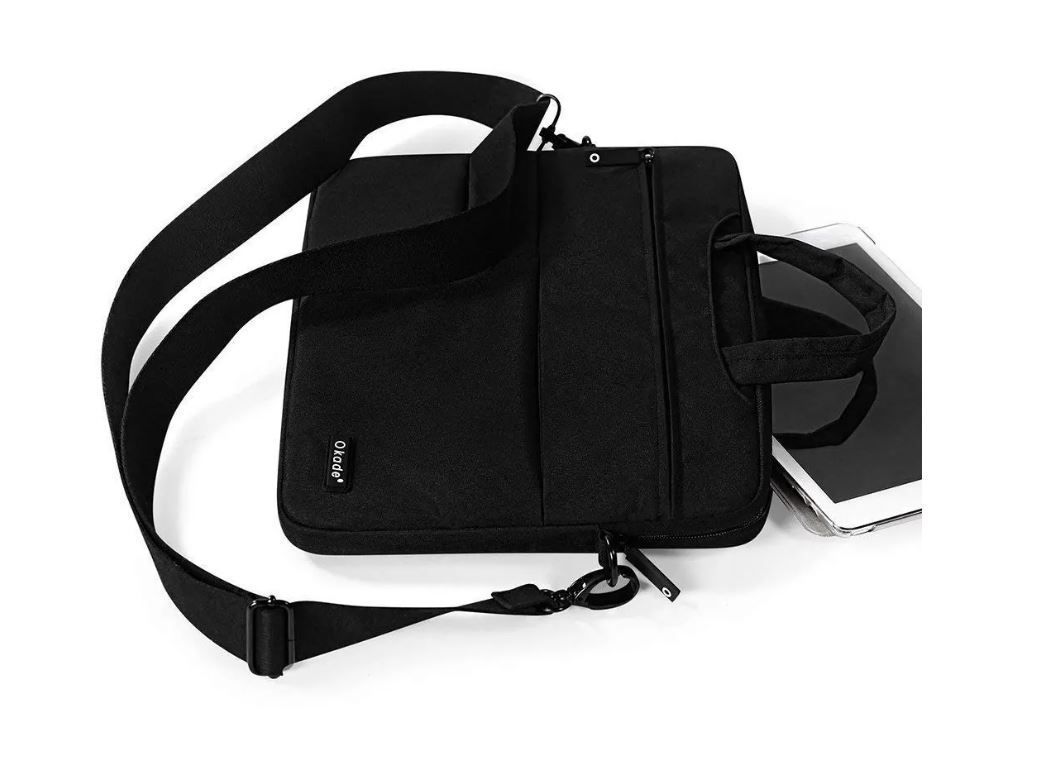 Bolso Notebook Macbook 13.3 Y 14 Funda Okade T41 Gris Gk-2