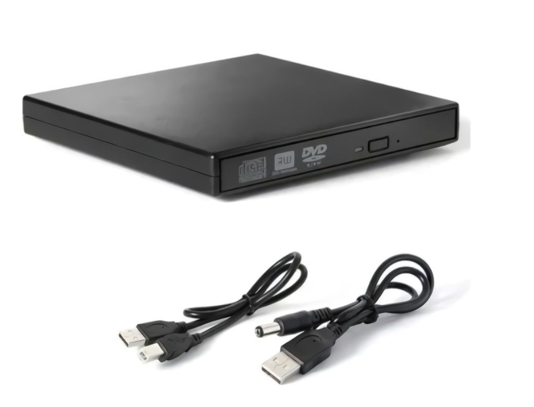 Grabador externo dvd cd lector usb pc-2