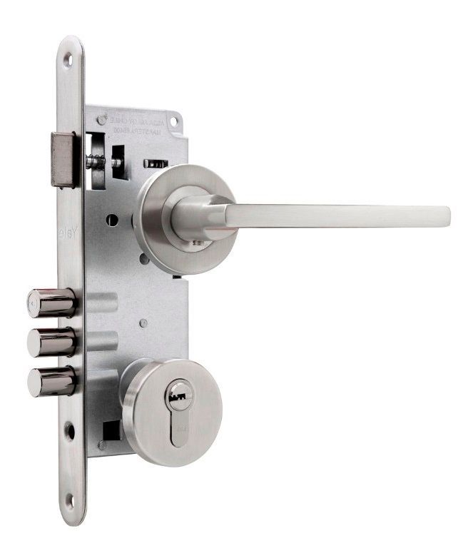 Cerradura Embutida YALE Milano B60 Acceso 1/2 izquierda-0
