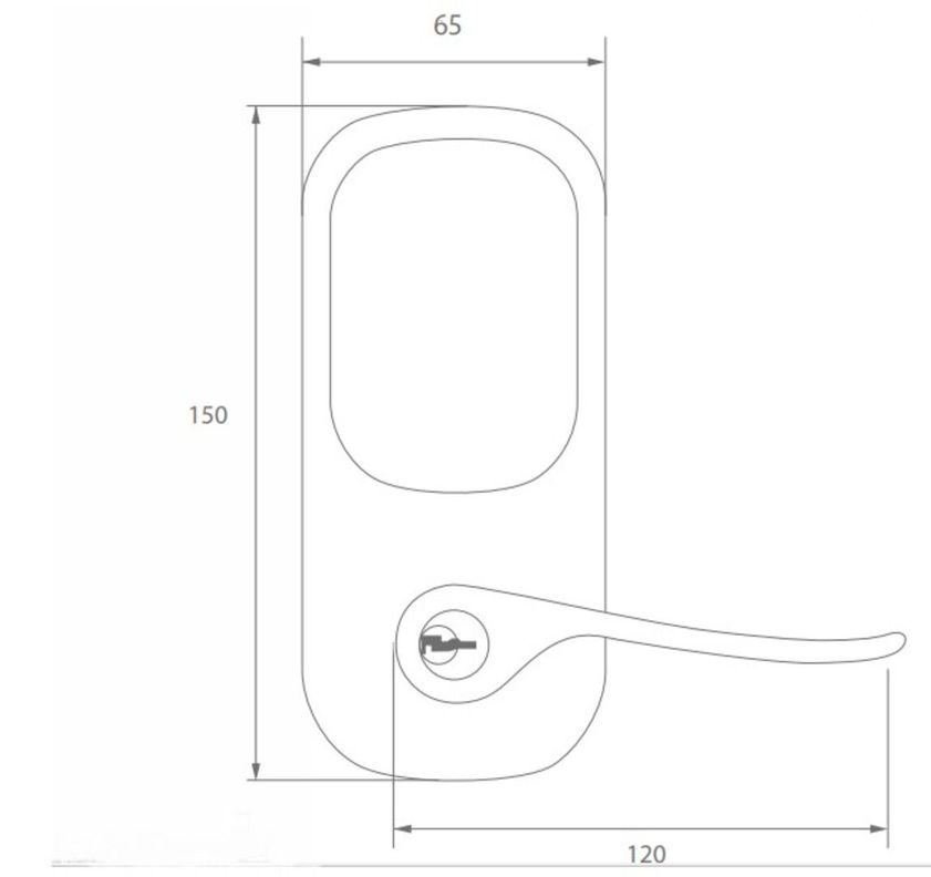 Smart Pack Cerradura YRL226 Slim + YALE Connect Wifi-6