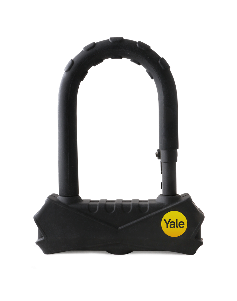 Candado Yale Bicicleta U-Lock 18,5cm Negro-0