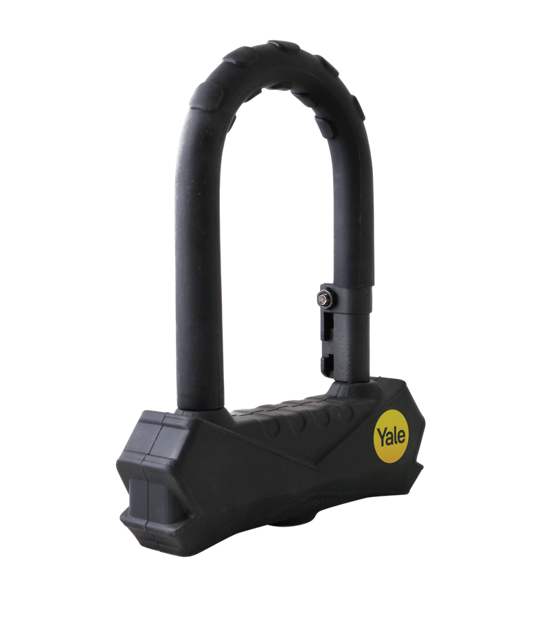 Candado Yale Bicicleta U-Lock 18,5cm Negro-1