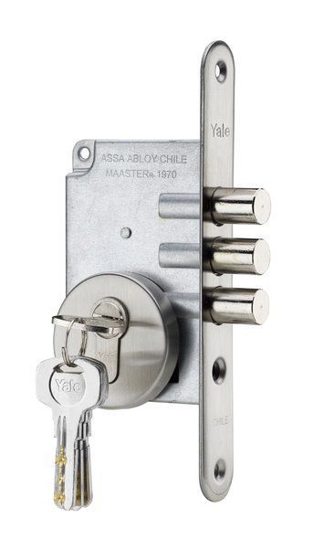 Cerrojo Seguridad Yale 1970 Llave Multipunto-0