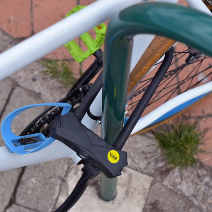 Candado Yale Bicicleta U-Lock 28,5cm Negro