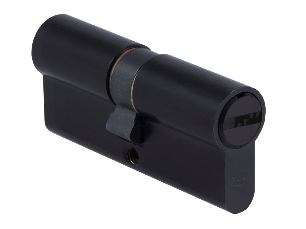 Cilindro Llave Multipunto Poli 70mm 6 Pin Negro-0