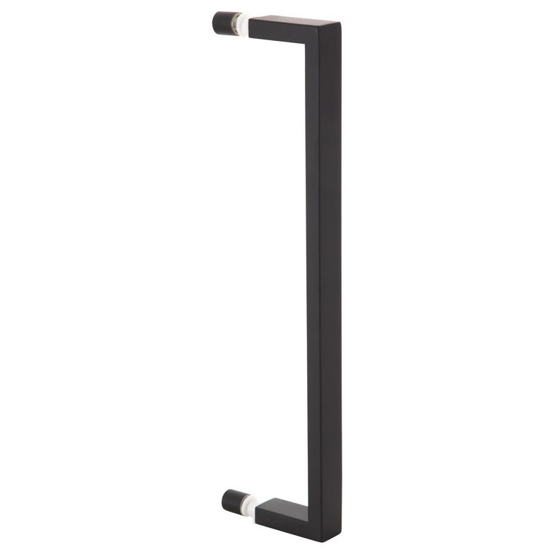 Manillón Milano Yale Simple 36cm + Tope 1/2 Luna negro-1