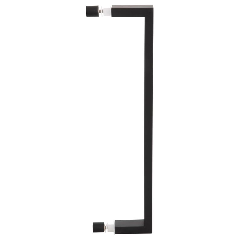 Manillón Milano Yale Simple 36cm + Tope 1/2 Luna negro-2