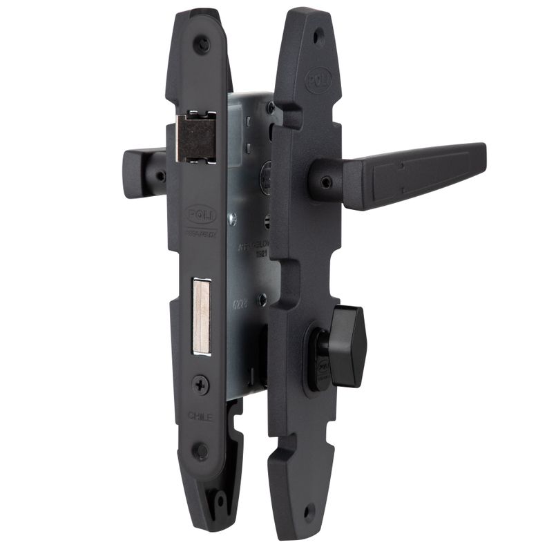 Cerradura Embutida Nórdica Oval B40 Baño-1