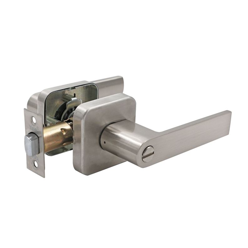 Cerradura Tubular Bari Baño Níquel-1