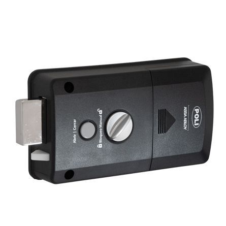 Cerrojo Digital POLI Sobreponer Smart100 Negro-2