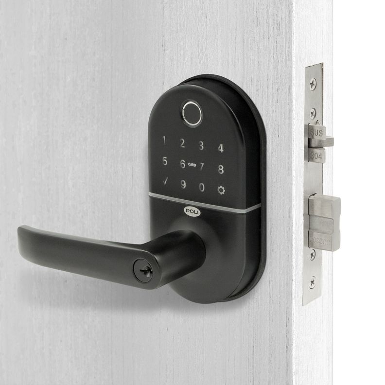 Cerradura Digital Poli Smart 1200 Negro-1