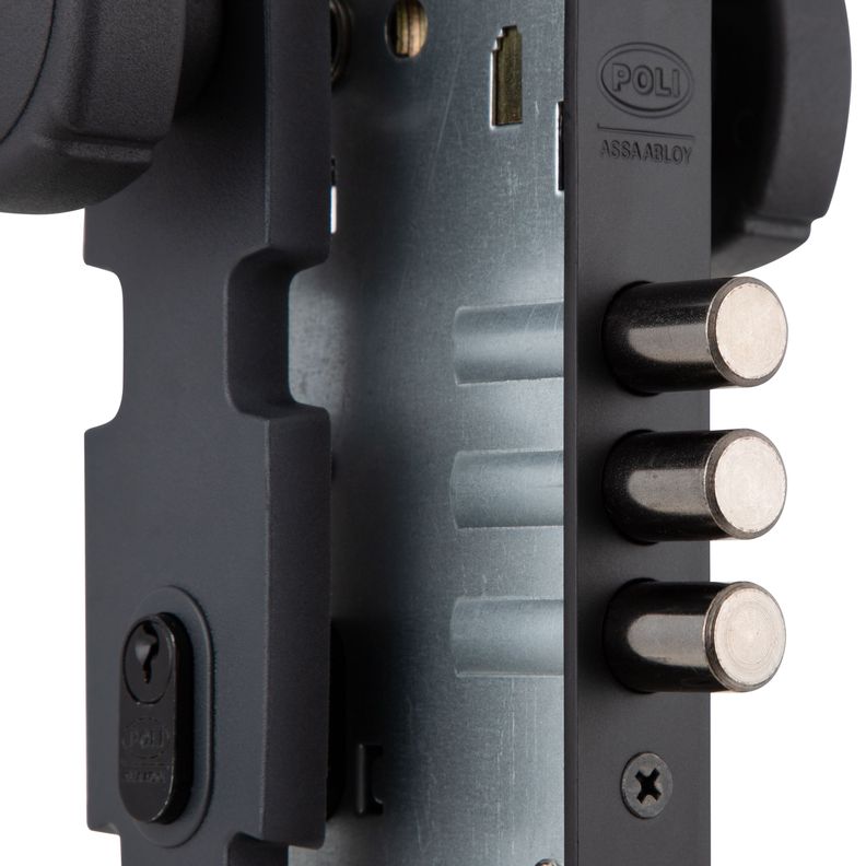 Cerradura Embutida Nórdica Oval B60 Pomo Oficina-5
