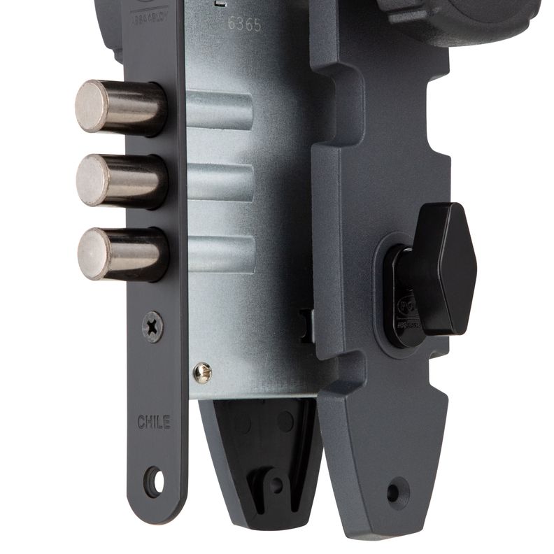 Cerradura Embutida Nórdica Oval B60 Pomo Oficina-6
