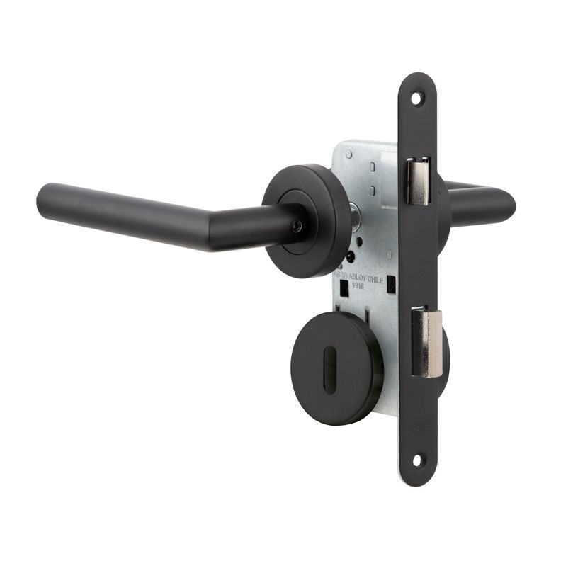 Cerradura Embutida Toscana Black B40 Poli Dormitorio-0