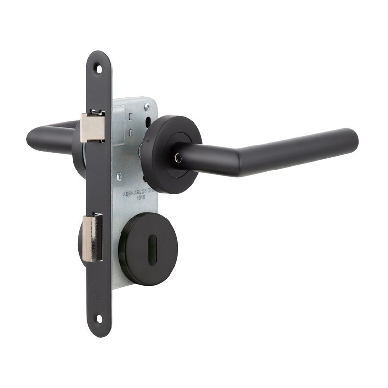 Cerradura Embutida Toscana Black B40 Poli Dormitorio-1