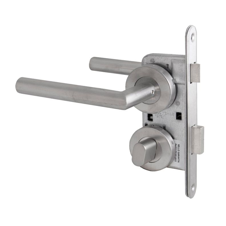Cerradura Embutida POLI Niza B40 Baño/Dormitorio-1
