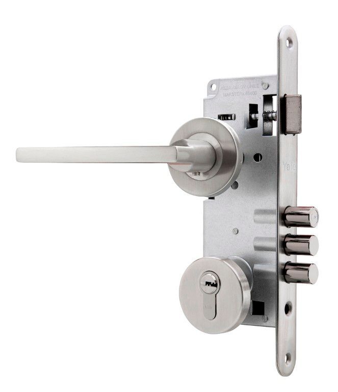 Cerradura Embutida YALE Milano B60 Acceso 1/2 derecha-0