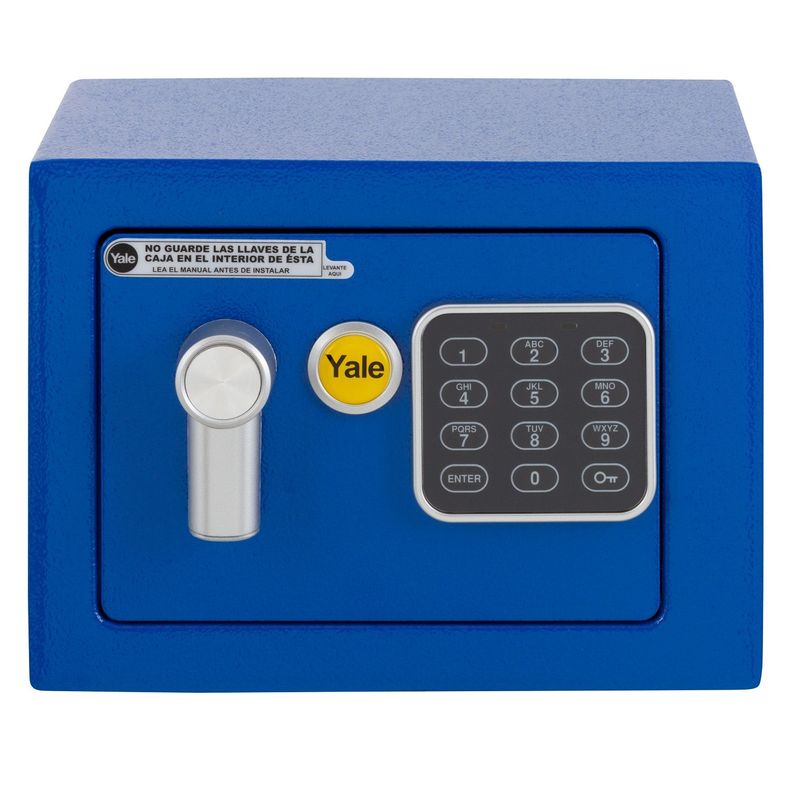 Caja de Seguridad YALE Mini Azul 4,2 lts.-0