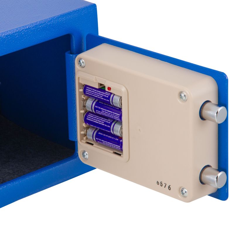 Caja de Seguridad YALE Mini Azul 4,2 lts.-5