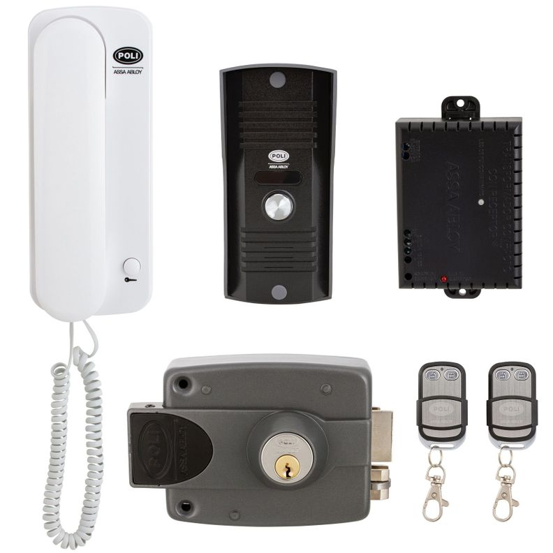 Cerradura 3010 Kit Portero Control Remoto | POLI-0