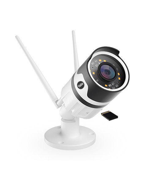 Pack Camara Yale WiFi + Cerradura Embutir Toscana B60 Acceso-2