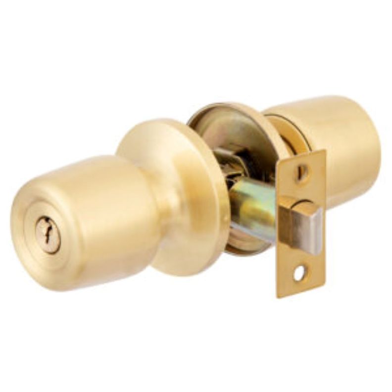Cerradura Tubular 8000 Bronce Poli Oficina/Dormitorio-0