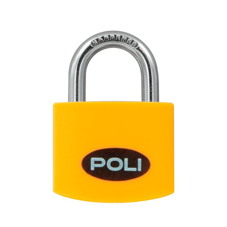 CANDADO POLI POP 32MM NARANJO-0