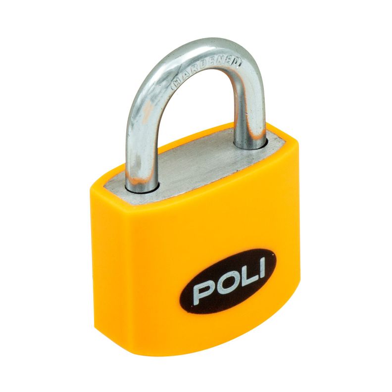 CANDADO POLI POP 32MM NARANJO-1