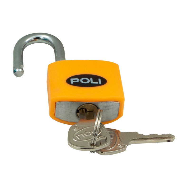 CANDADO POLI POP 32MM NARANJO-3