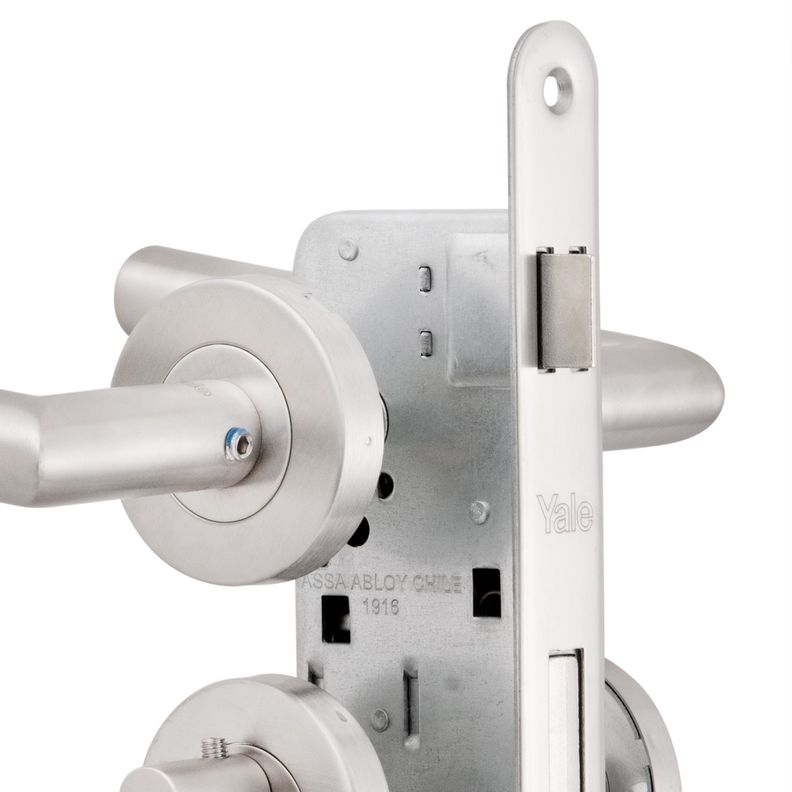 Cerradura Embutida YALE Toscana B40 Baño-2