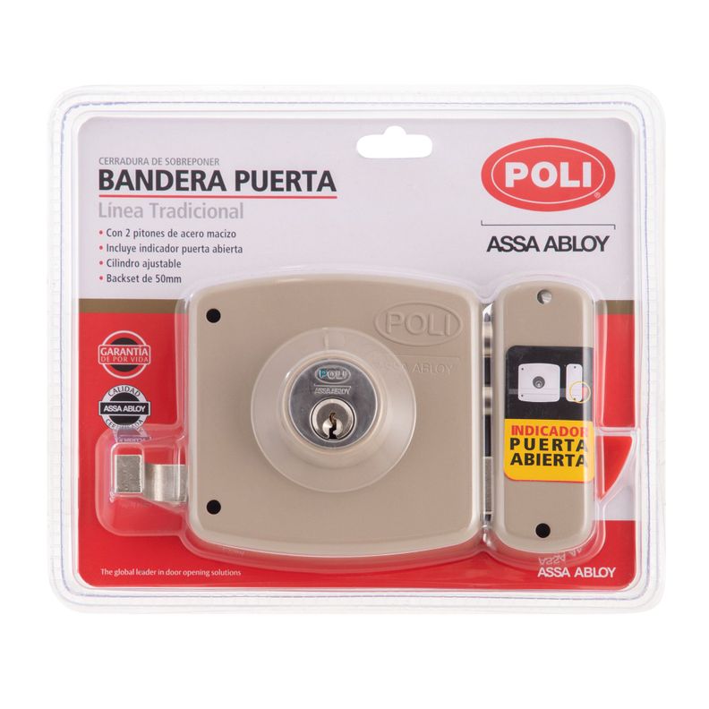 Cerradura Sobreponer Bandera Indicadora Puerta Cerrada-7