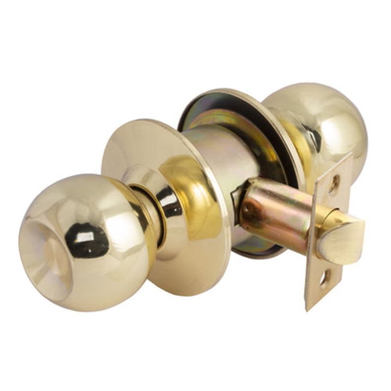 Cerradura Cilindrica Pomo Sfera 11000 Libre Paso Bronce XL