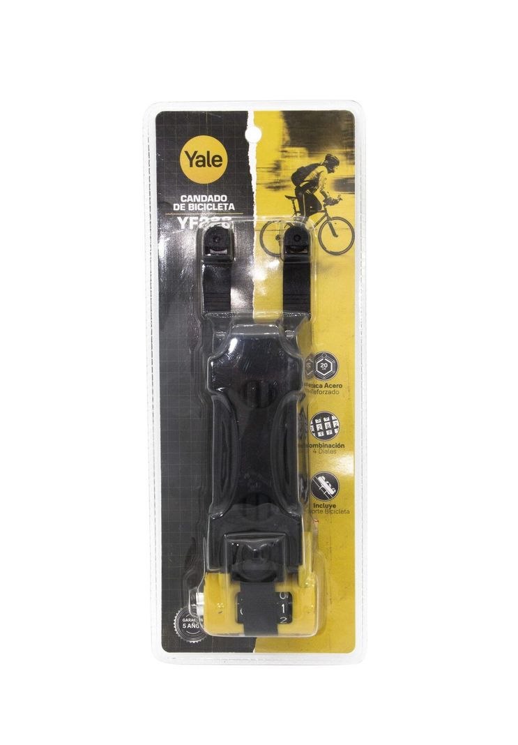 Candado Bicicleta Tipo Expansible YF220 con Combinación-4