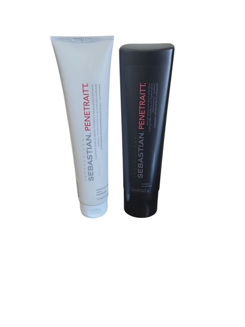 Pack SEBASTIAN PENETRAITT shampoo y tratamiento  250ml y 150ml-0