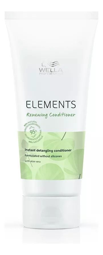 Acondicionador Wella Elements Renewing 200ml Desenredante-0